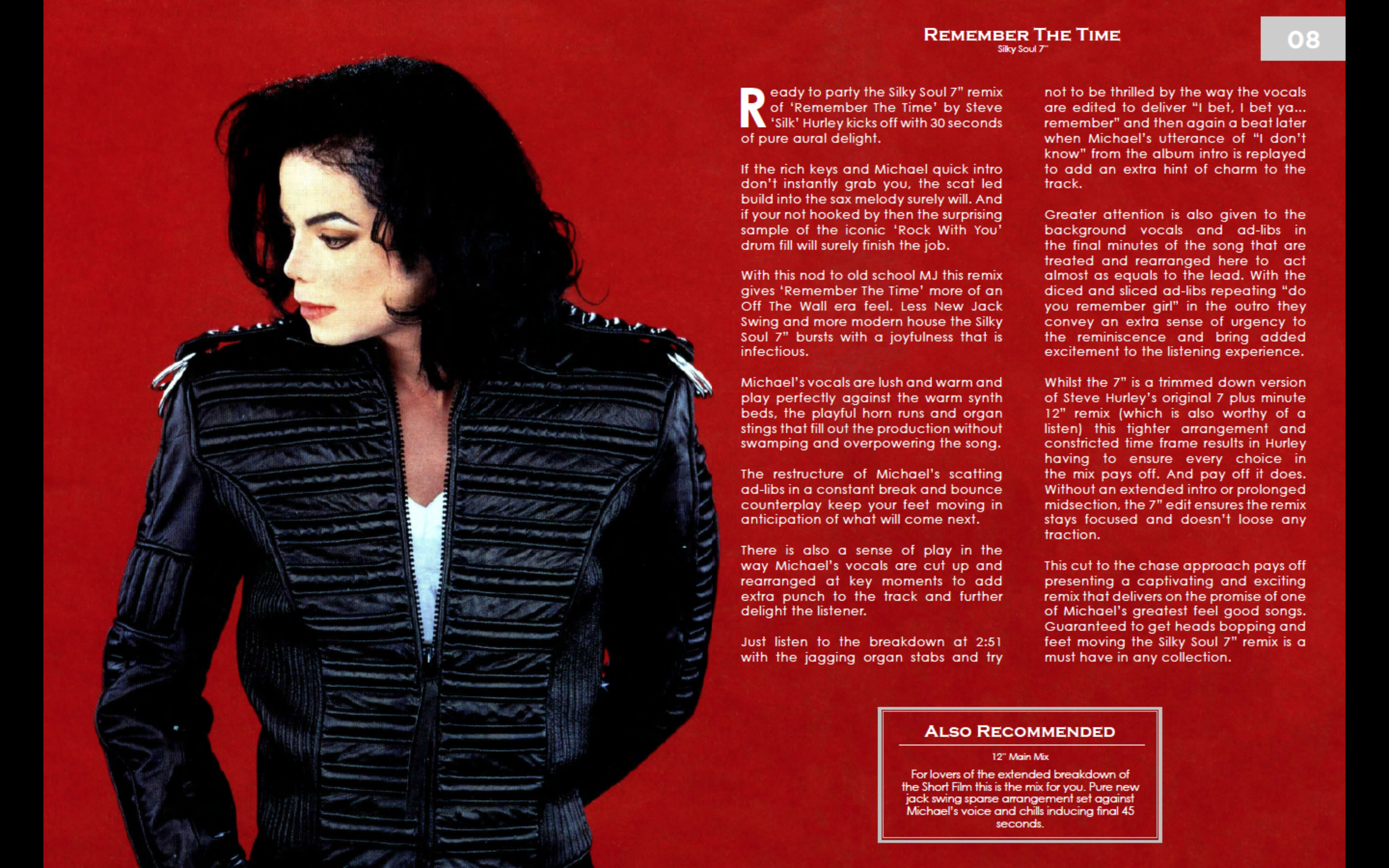 The Remixes — MJ 101